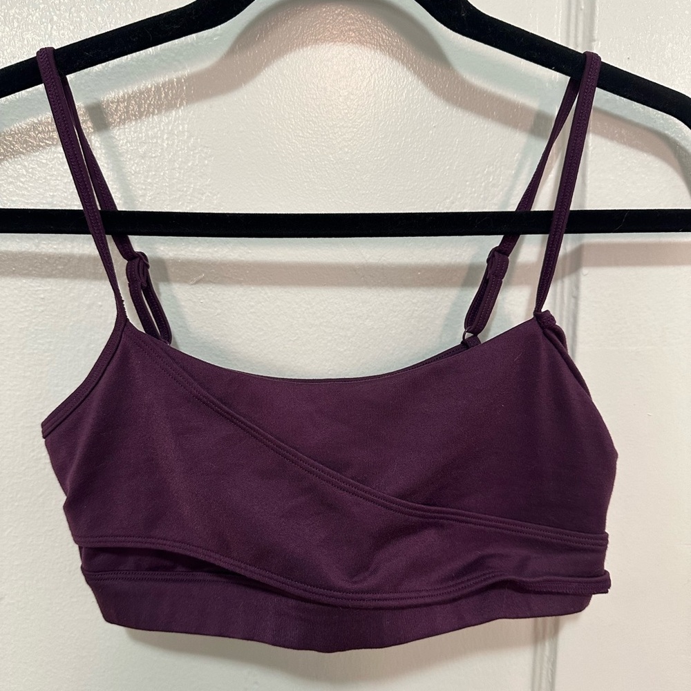 Alo Purple Sports Bra